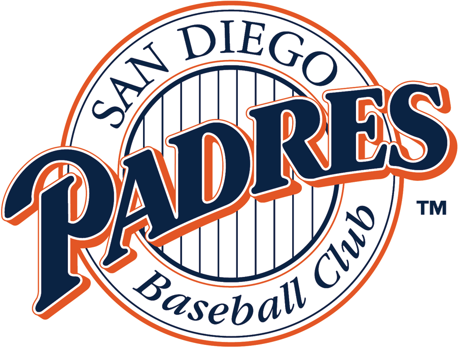 San Diego Padres 1992-2003 Primary Logo vinyl decal